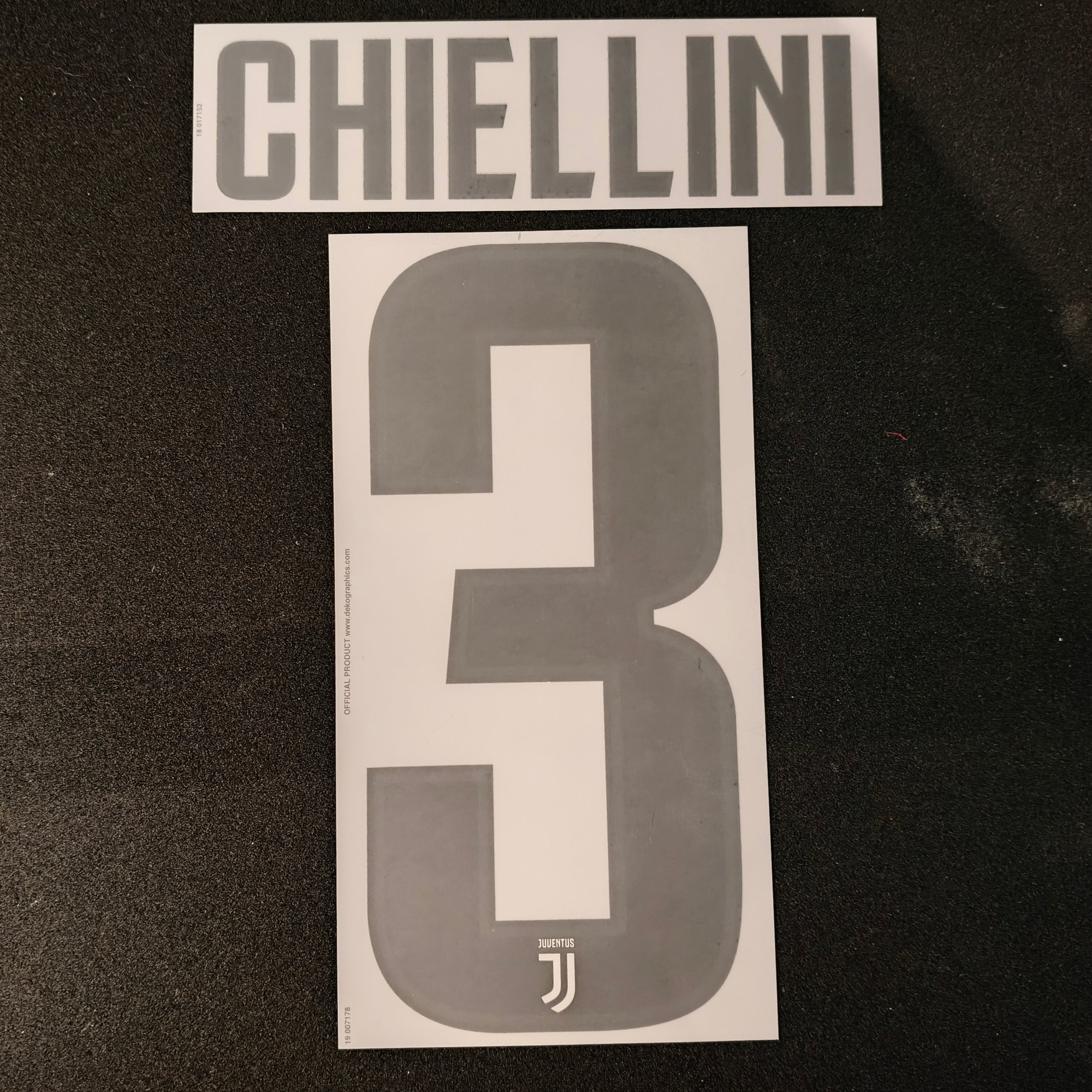 Chiellini nameset FC Juventus 18-19