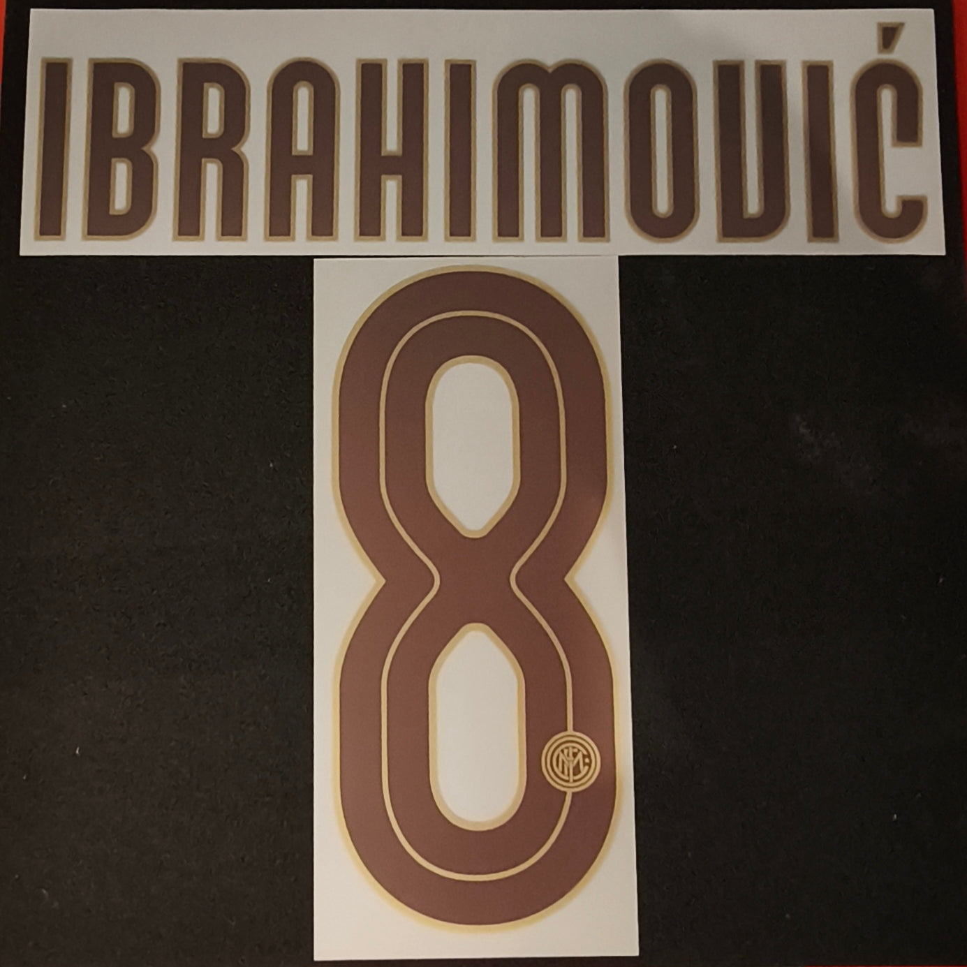 Ibrahimovic nameset FC Inter