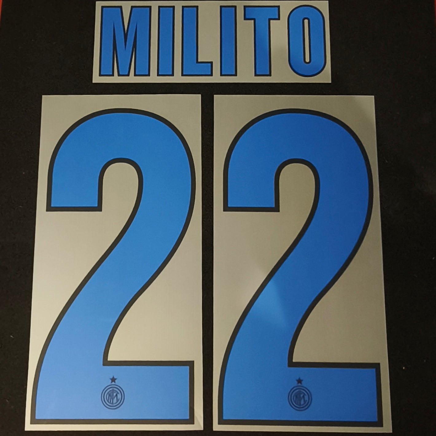 Milito nameset  FC Inter